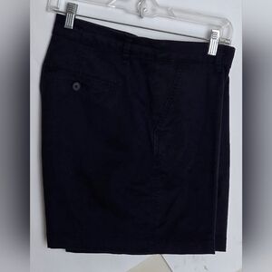 Classic Navy Cotton Shorts - 4.5" Inseam (sz. 12)